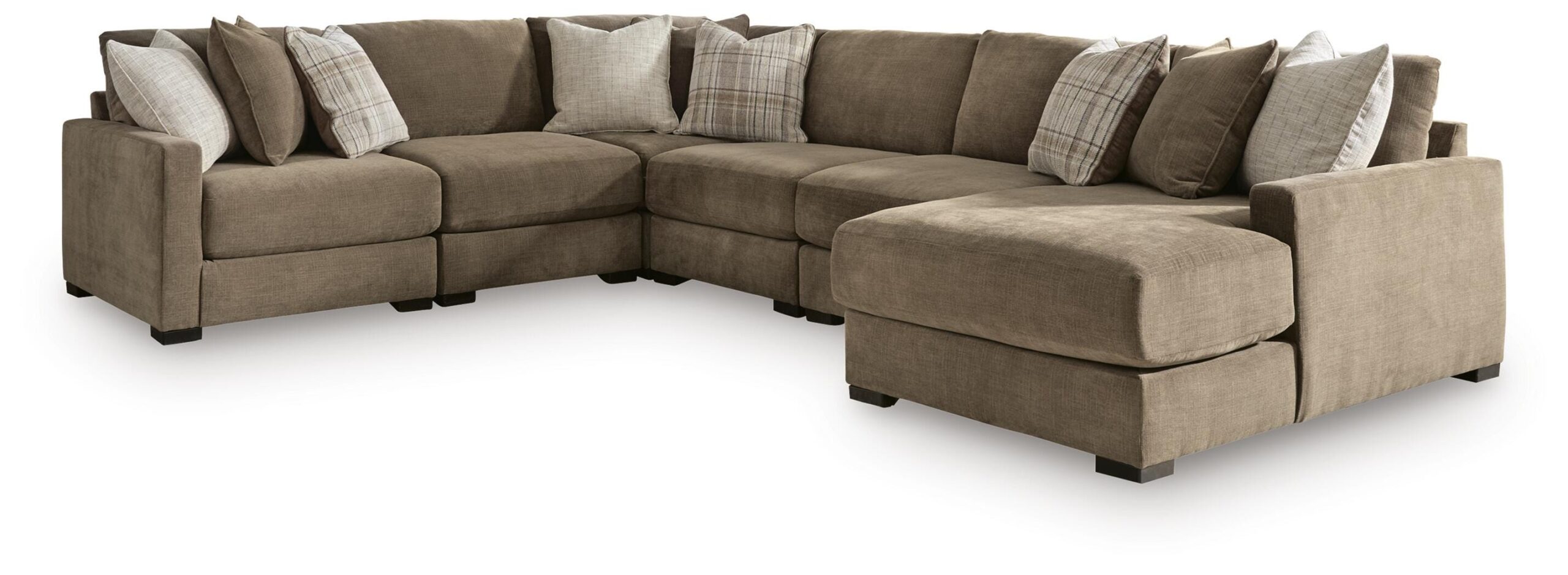 bae2943dad6915bf70832300f11eeb44 Camellia-Court 6-Piece Sectional with Chaise - Image 1