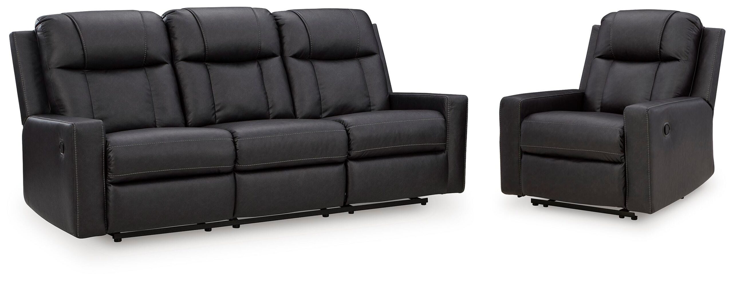 baf38a887cc7cd932265ab814d96bd13 Mackmenville Reclining Sofa and Recliner - Image 1