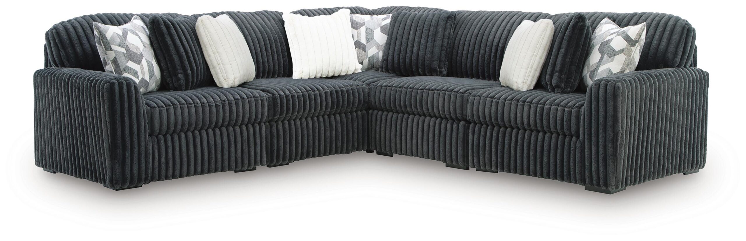 bbb8b7c58acdc8504c7e983c1932942e Midnight-Madness 5-Piece Sectional - Image 1