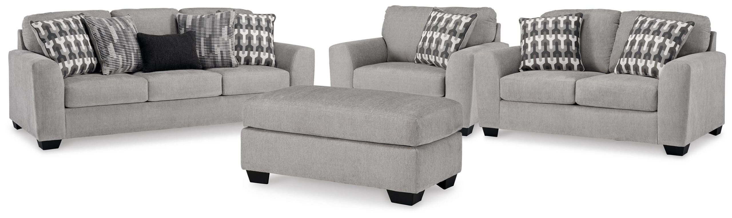 bef268ee486f4a15cd4b1235bb28babe Avenal Park Sofa, Loveseat, Oversized Chair and Ottoman - Image 1