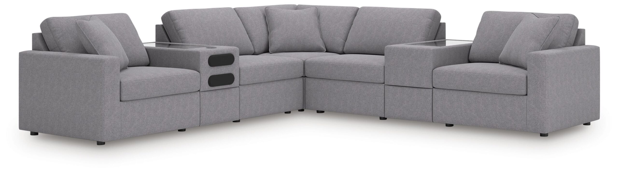 bfb5960ca4f9094d234a9fc2b8005a90 Modmax 7-Piece Balanced Sectional with Audio and Storage Consoles - Image 1