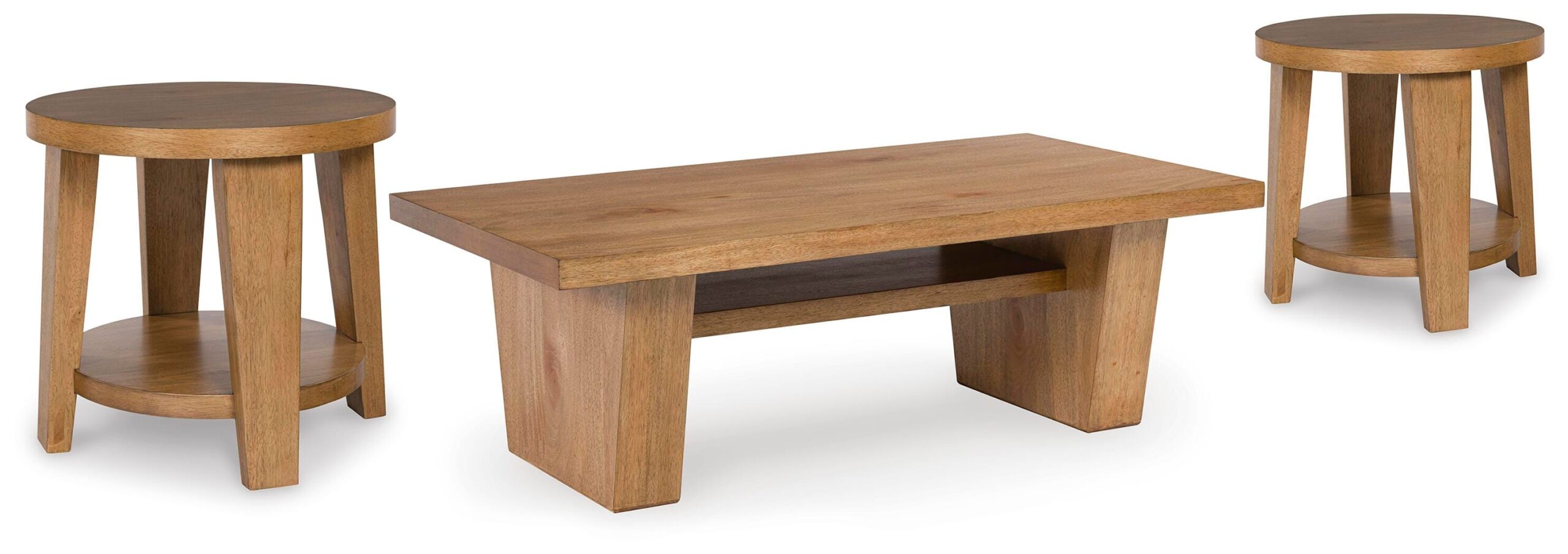 c0b4ddc1dbe8e15d42d6c6f91ca51c7f Kristiland Coffee Table and 2 End Tables - Image 1