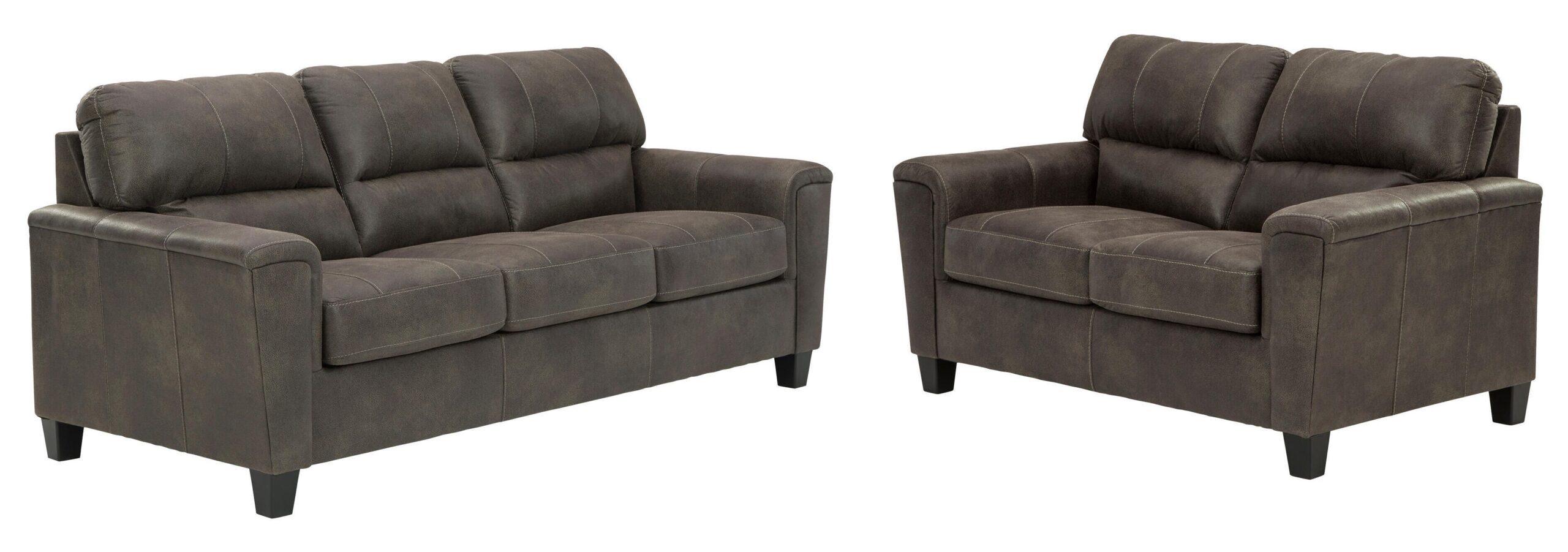 c18a3af45e85f142f1469bd09cd727f4 Navi Sofa and Loveseat - Image 1