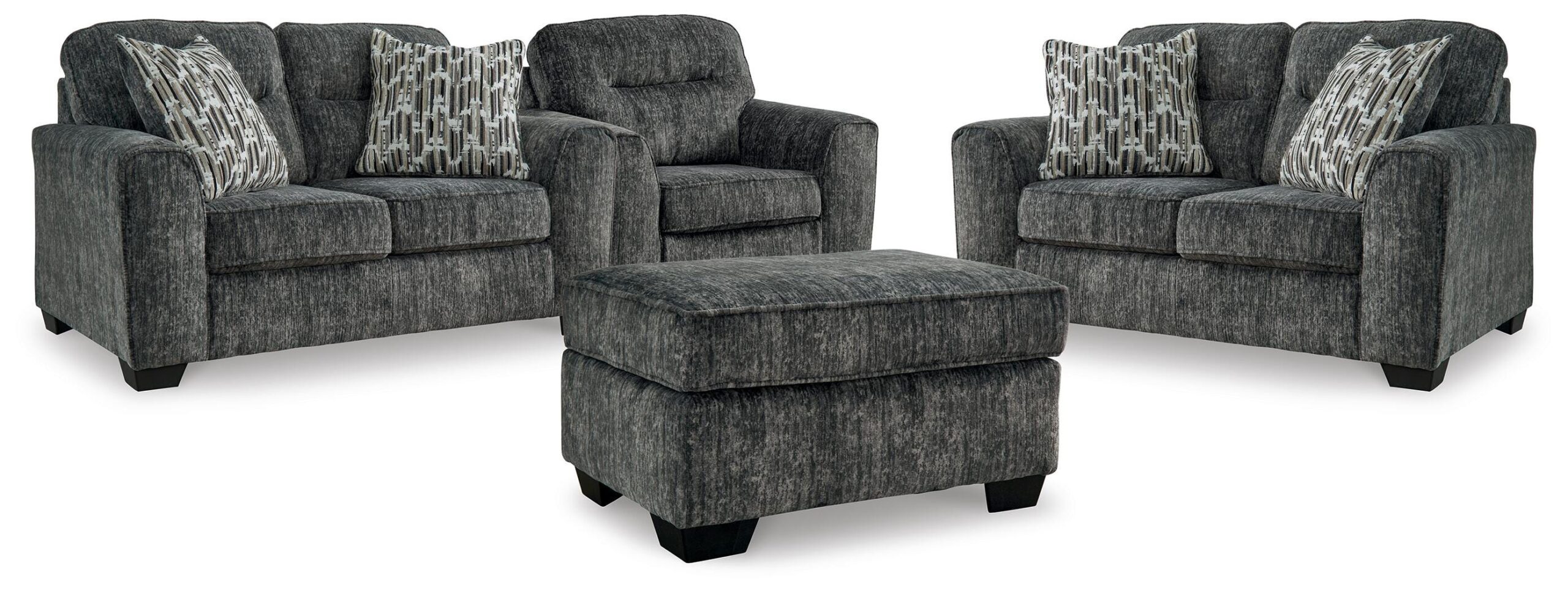 ca936b852d7d0a235509286580f552bd Lonoke 2 Loveseats, Oversized Chair and Ottoman - Image 1