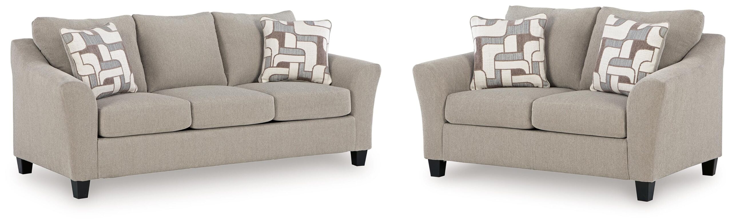 cbbc82a94181d0dda4f4bb79e0f92809 Willarae Queen Sofa Sleeper and Loveseat - Image 1