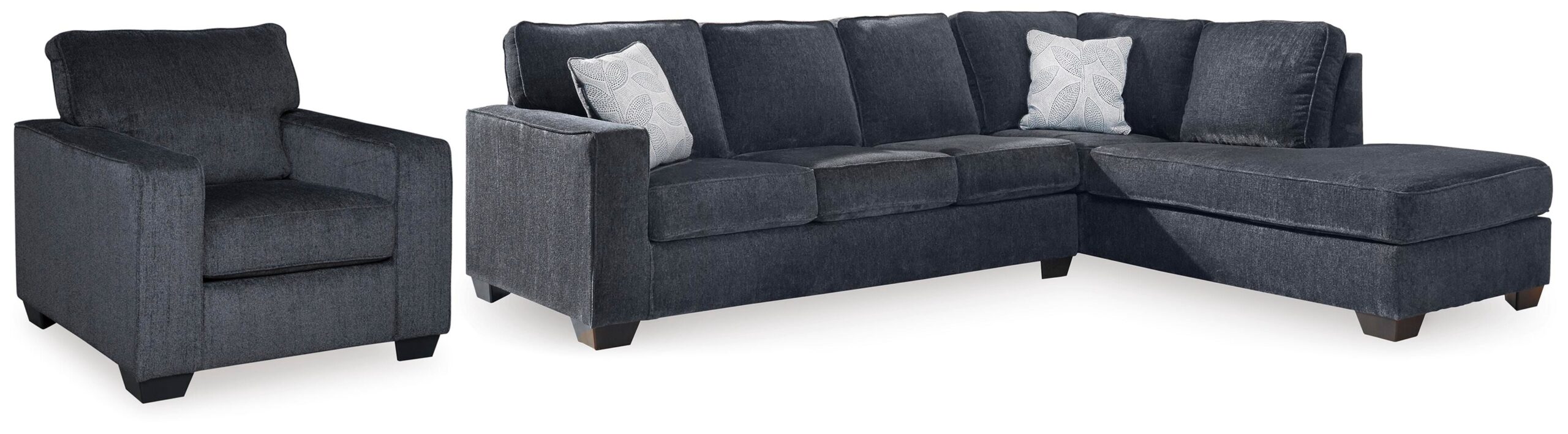 cc1ee7c46b6bfcc9d811fd6e7f5114fe Altari 2-Piece Sectional and Chair - Image 1