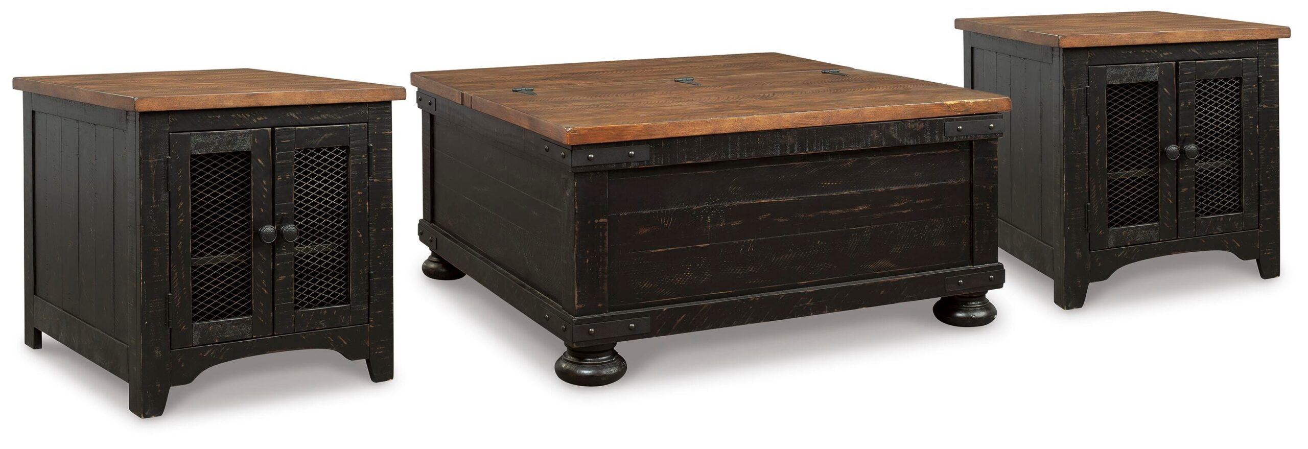 cd0dad7e4439847f9c1a99144cf20127 Valebeck Coffee Table and 2 End Tables - Image 1