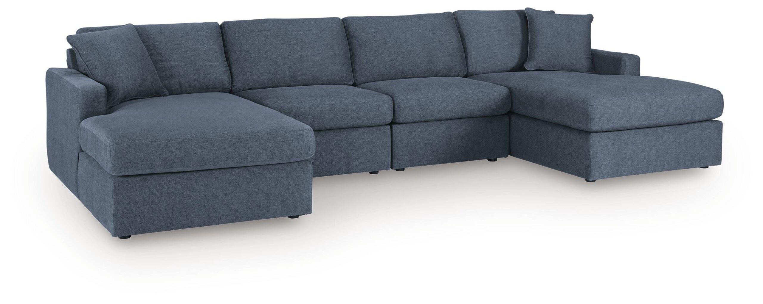 cdd53529a916db1f0ea3186276f8ad53 Modmax 4-Piece Sectional with Chaise - Image 1