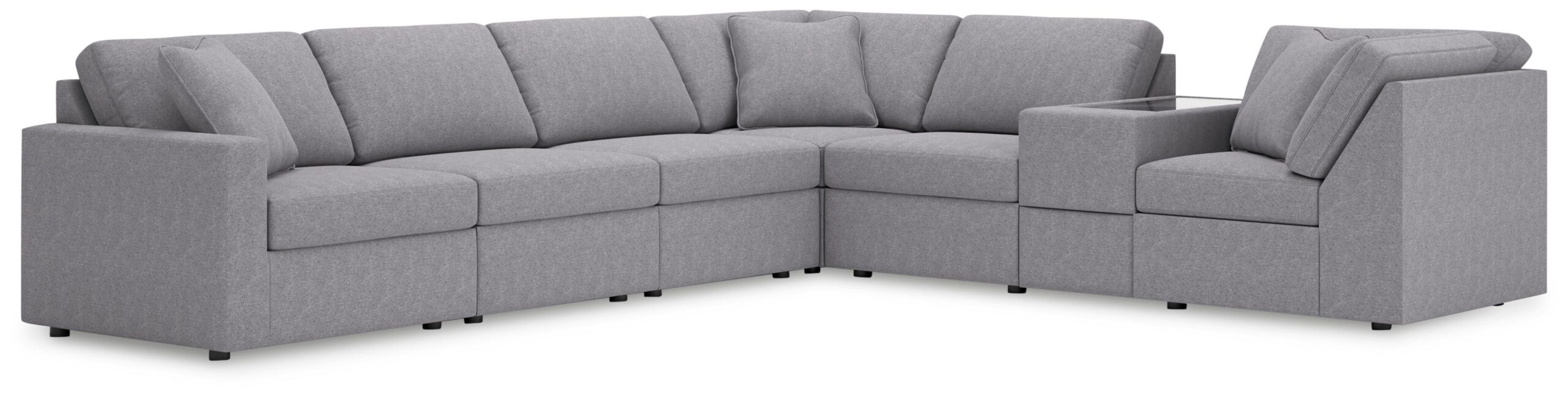cf32e427558fdbb9fbb313e0af17d6eb Modmax 7-Piece Sectional - Image 1