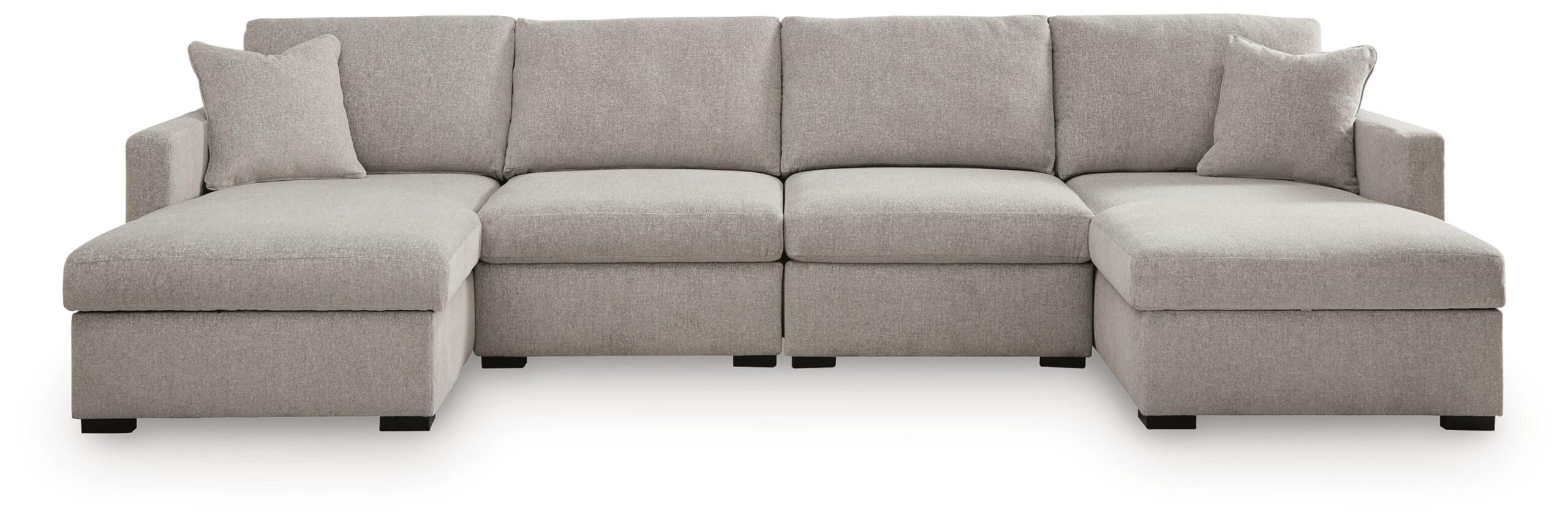 d4ccfe54fb4918283a6c76852c8a42c5 ModMax Luxe 4-Piece Double Chaise Sectional - Image 1
