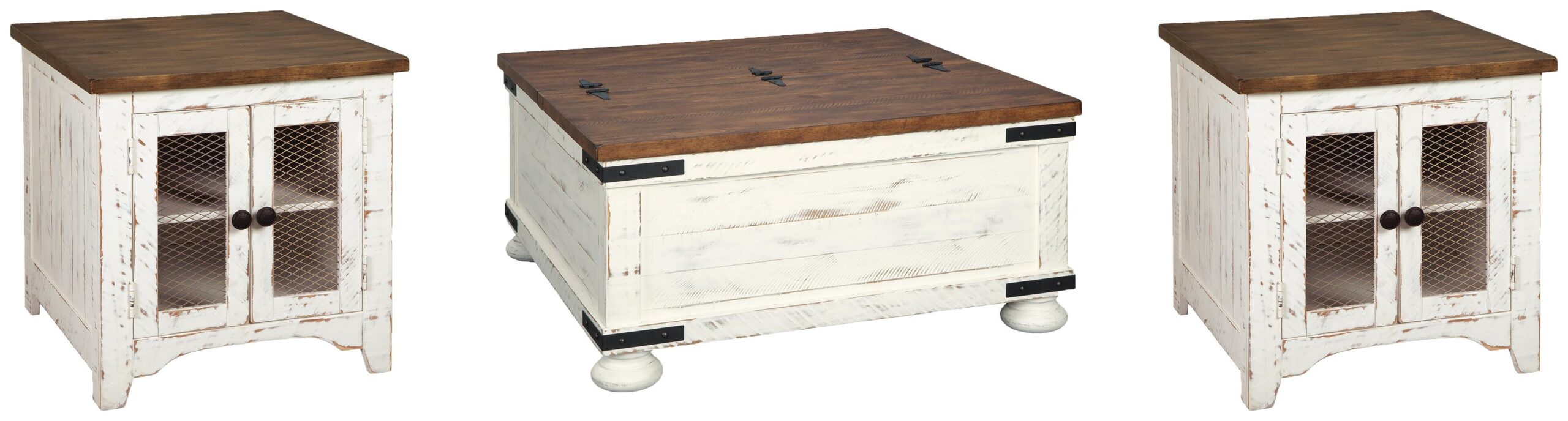 d4d3e185735fd5bcf0f6e3f0a7db379a Wystfield Coffee Table and 2 End Tables - Image 1