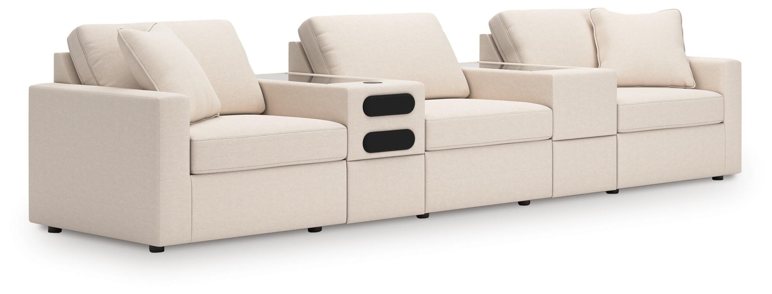 d94c28c82606703d8eed92b356e53c4f Modmax 5-Piece Sectional with Audio System - Image 1