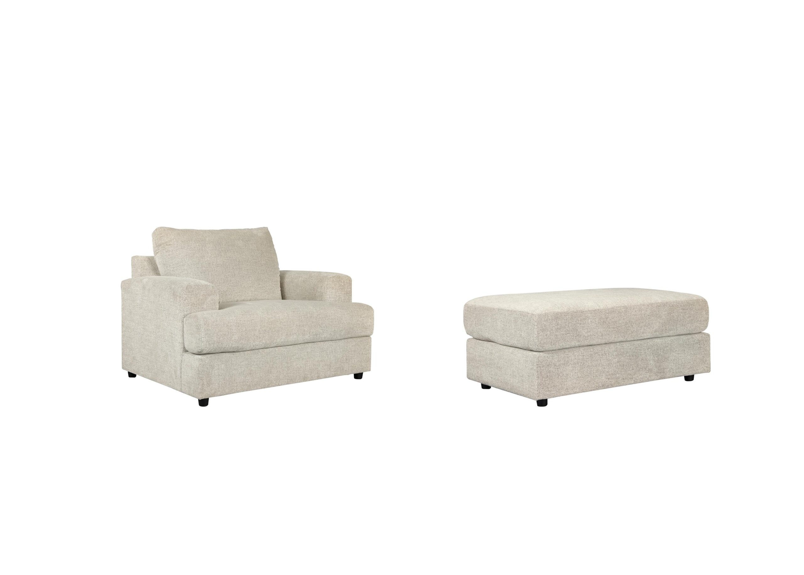 dc1a65075c36d7eacc6a8426813c5089 Soletren Chair and Ottoman - Image 1
