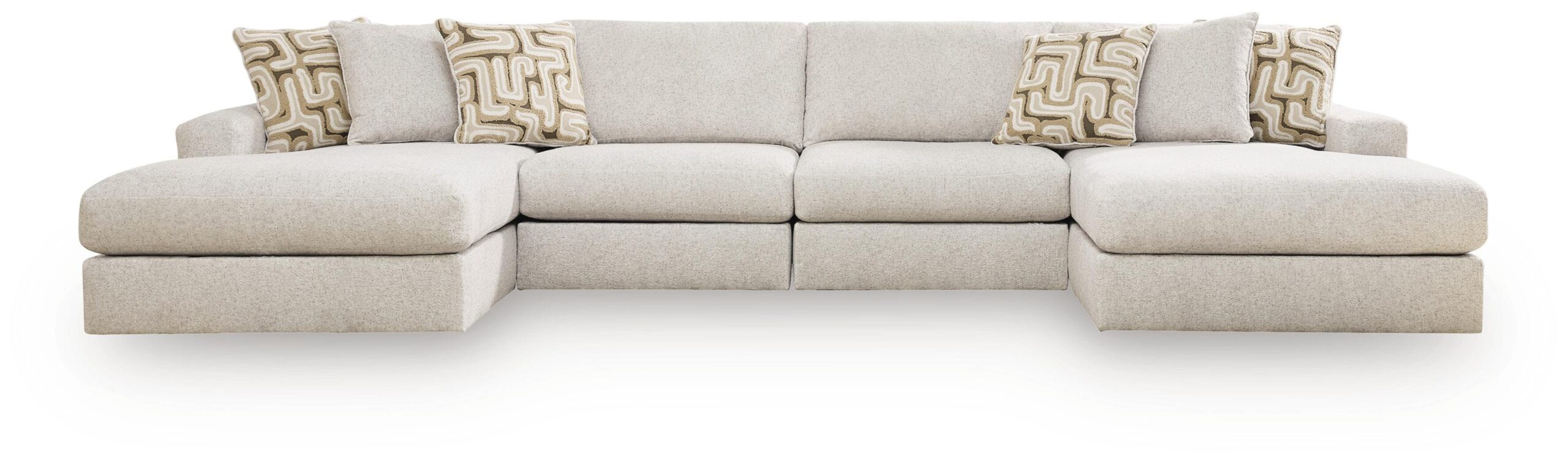 dd7209ca277dda74a2d66340cfafbf1c Kestrie 4-Piece Double Chaise Sectional - Image 1