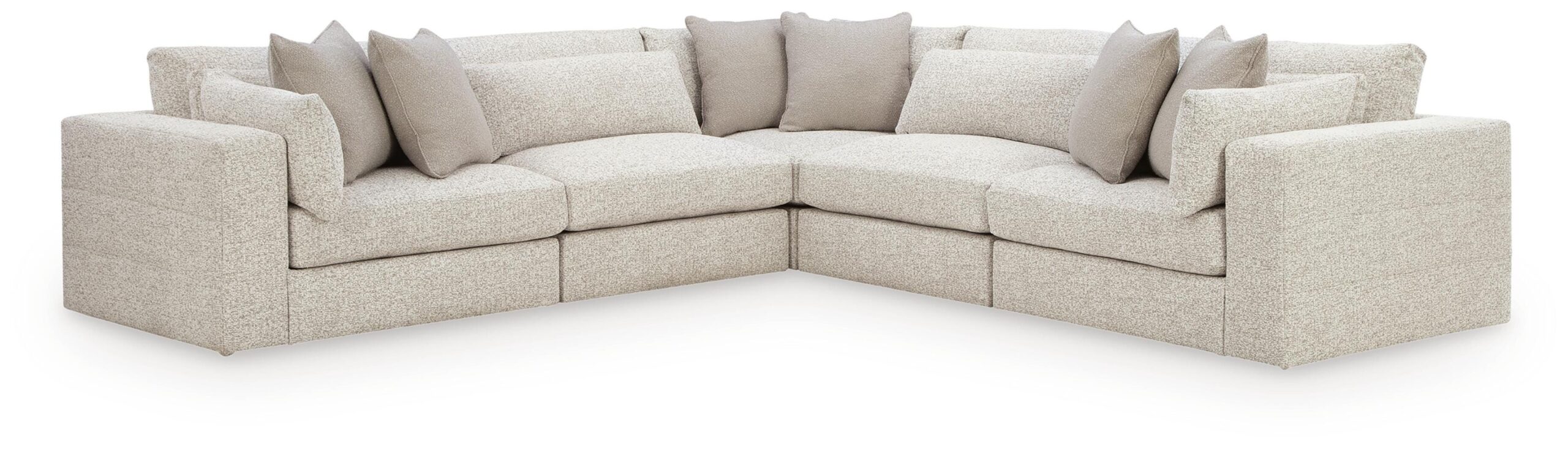 e016eb017c4441bb92c59e29d3391e70 Ashbourne Estate 5-Piece Sectional - Image 1