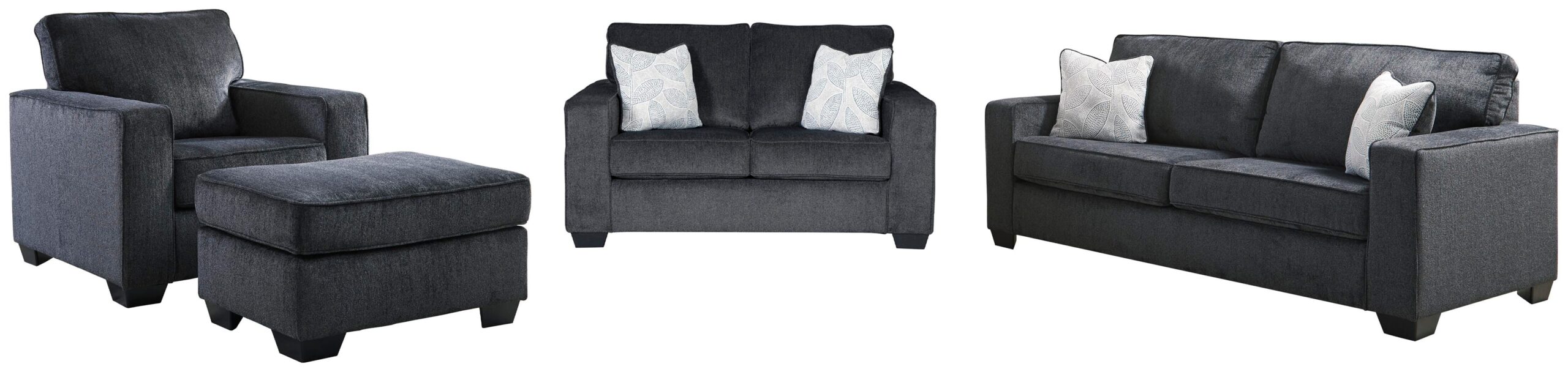 e1a9f4c4cbc6d71a8dfde0be260bc0b1 Altari Sofa, Loveseat, Chair and Ottoman - Image 1