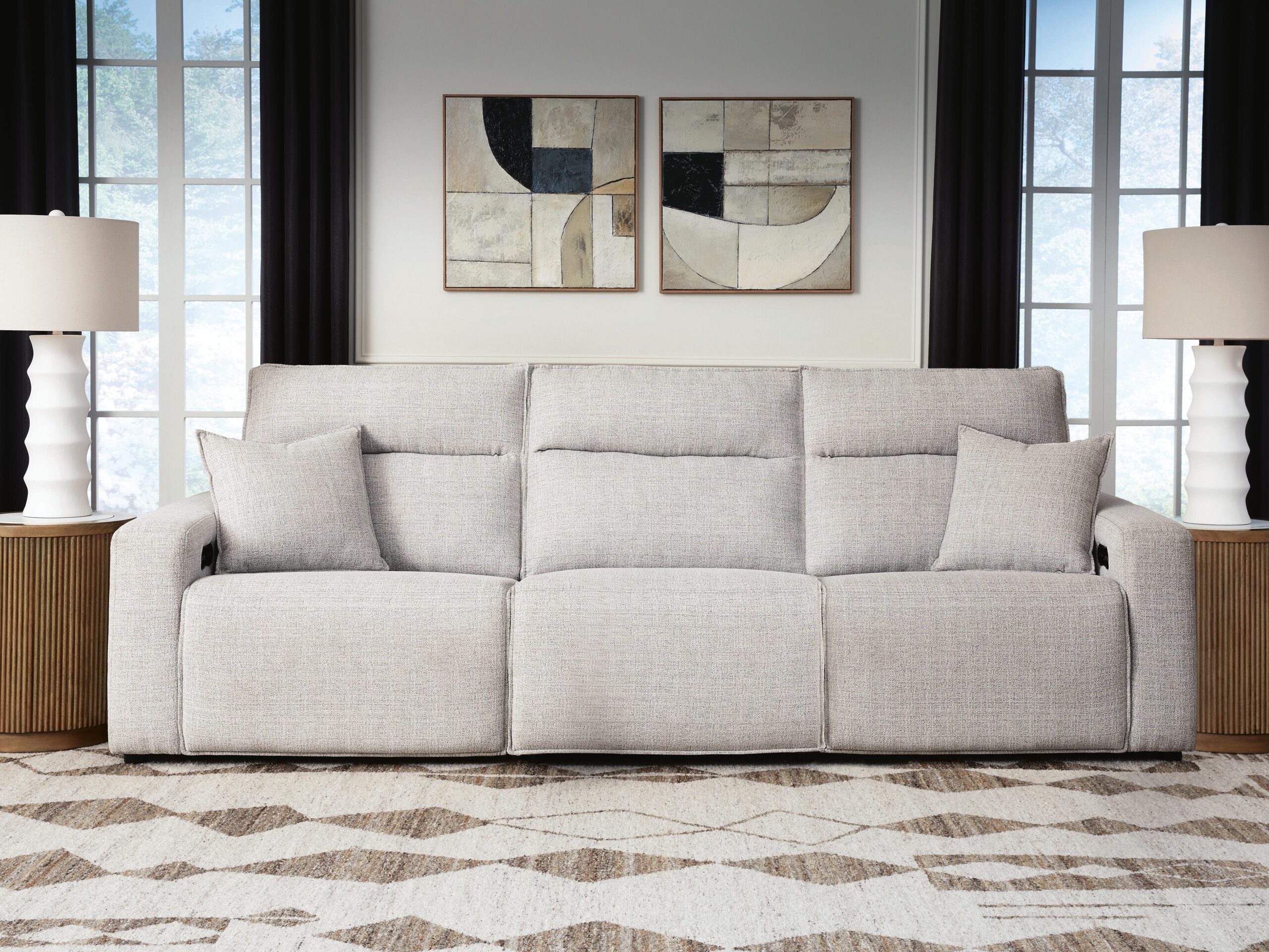e617bf8b14beab440698f7f86697a0d7 Modmax II 3-Piece Power Reclining Sectional - Image 1