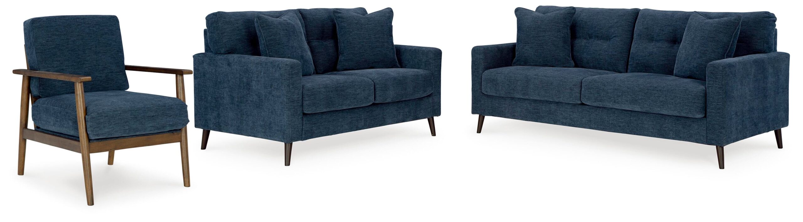 e6724175ac66a3f99187e0c45ec59f79 Bixler Sofa, Loveseat and Chair - Image 1