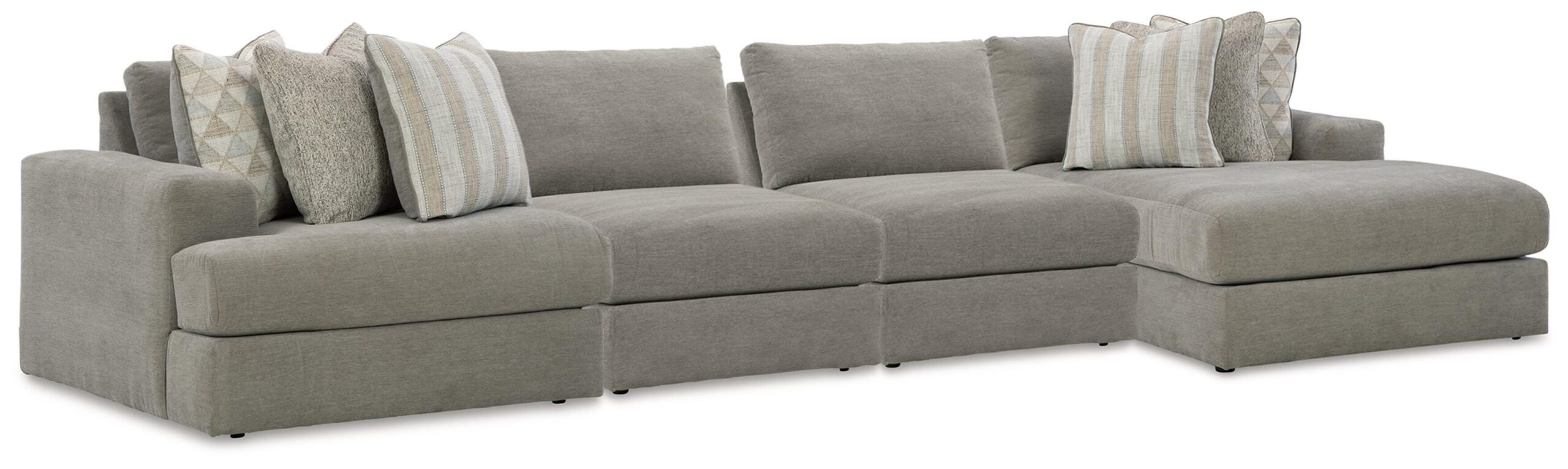e6acd93a645da0b7f44f3b34ea79424b Avaliyah 4-Piece Sectional - Image 1
