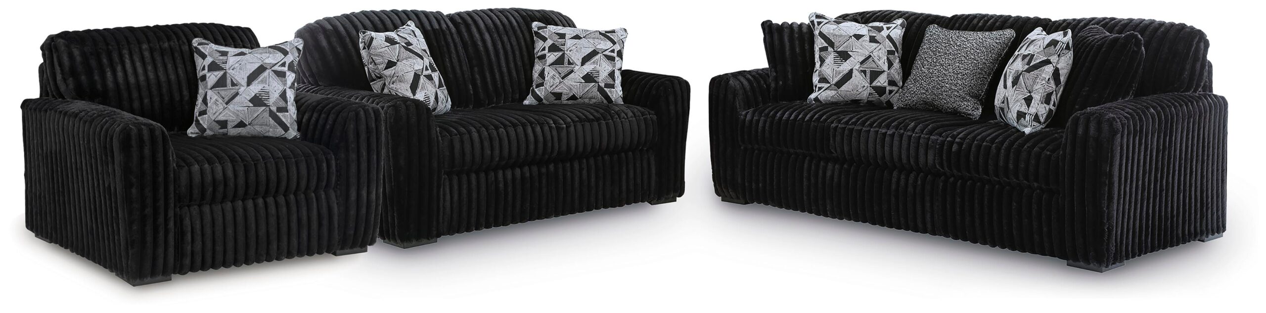 e801b734fc2680b12074ac24ae482dcf Midnight-Madness Sofa, Loveseat and Oversized Chair - Image 1