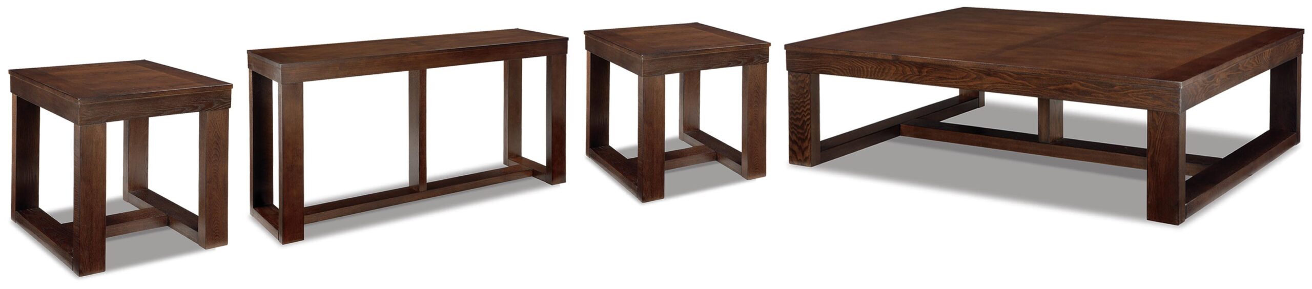 e97b39948b9479d53f5cb9d0c57427ae Watson Coffee Table and 2 End Tables with Console - Image 1