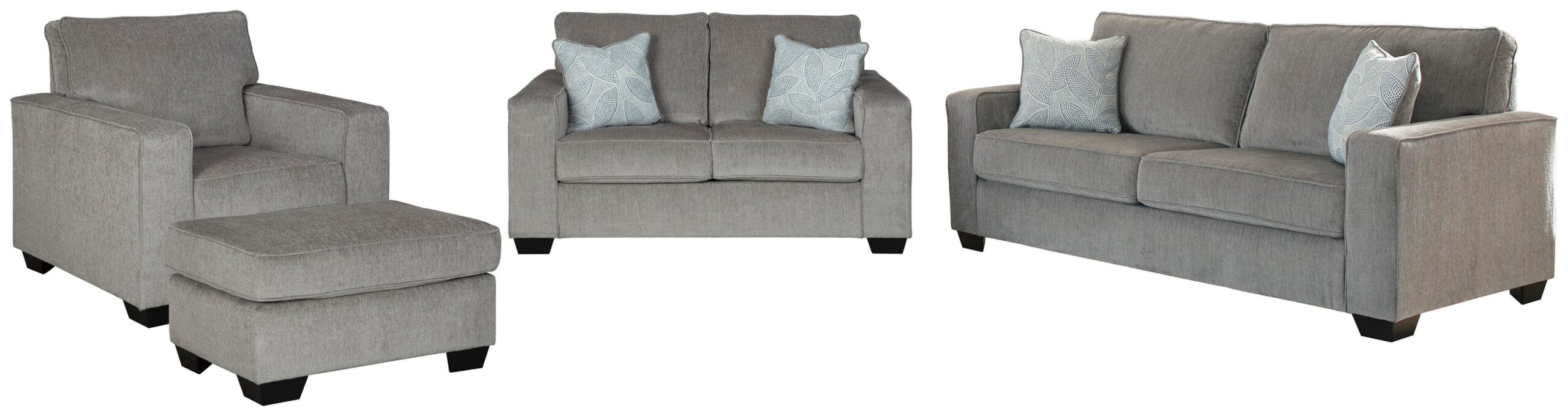 ed1fcbf3debb2e1bf0075f40f3e3b8ea Altari Sofa, Loveseat, Chair and Ottoman - Image 1