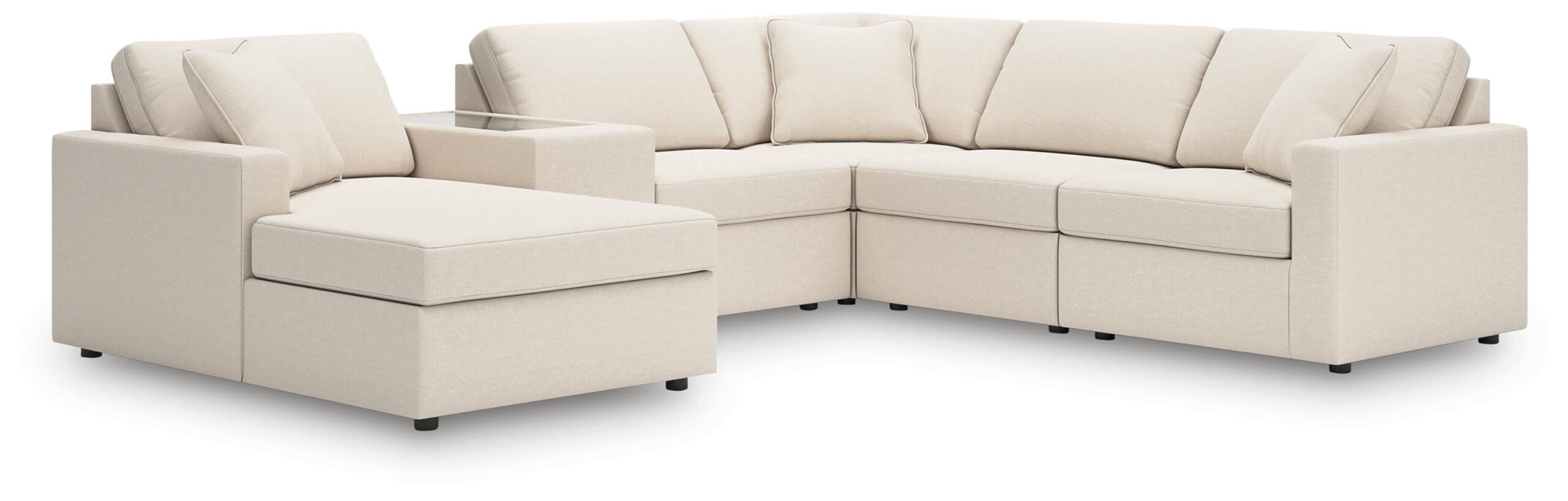 ed6e64c8a25f26219167ae0501a928a7 Modmax 6-Piece Sectional with Chaise - Image 1