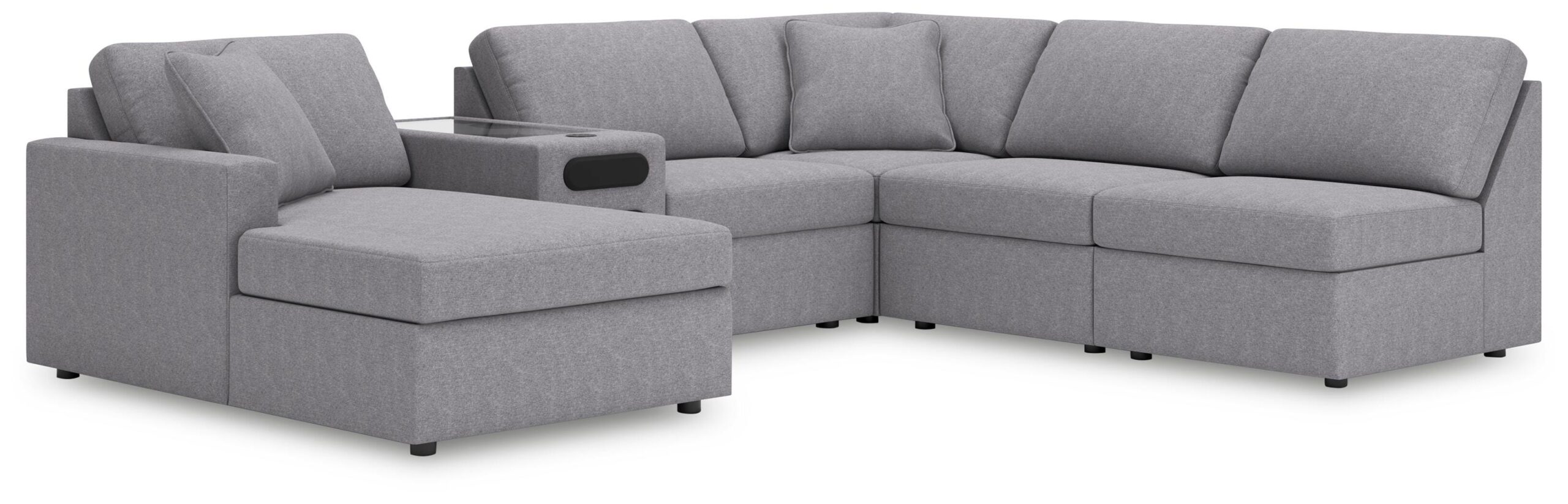 f10a6e1fa9e3f3a7af8fa1c6621b13d9 Modmax 6-Piece Sectional with Chaise - Image 1