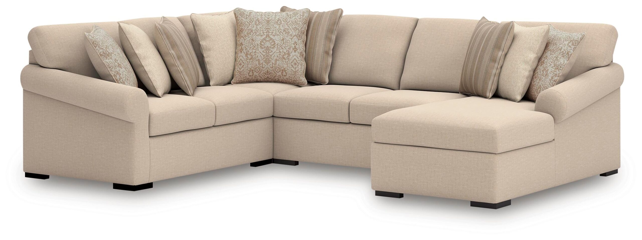 f1130ccb58bc29f4f633ef6d3321315f LadyMae 4-Piece Sectional with Chaise - Image 1