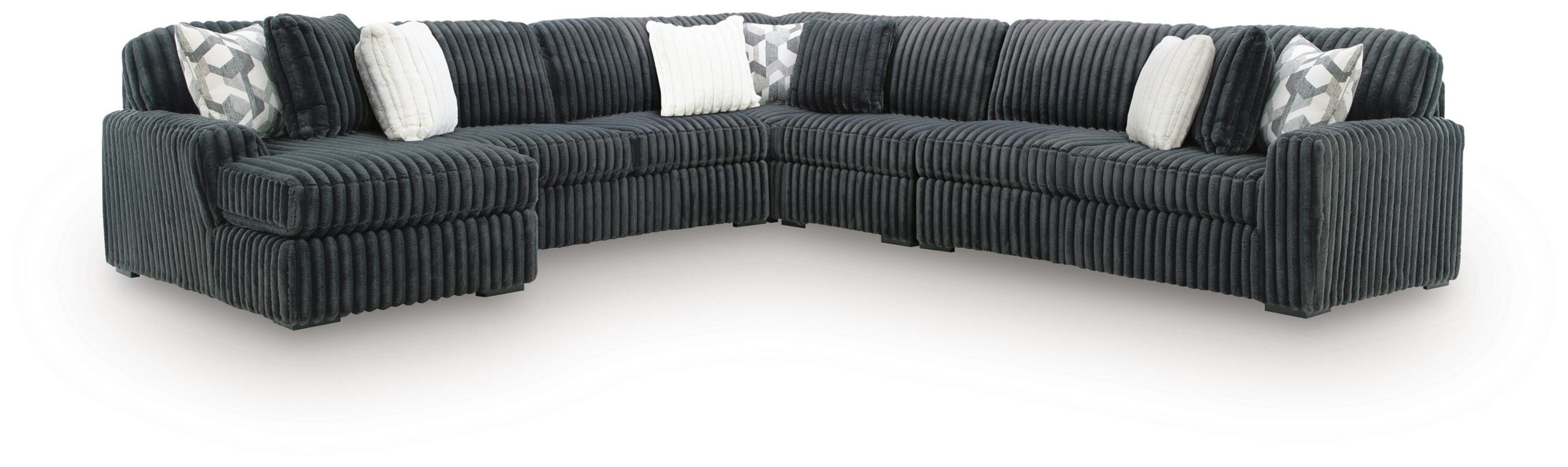 f21912786d5c020086769a9420207e7c Midnight-Madness 5-Piece Sectional with Chaise - Image 1