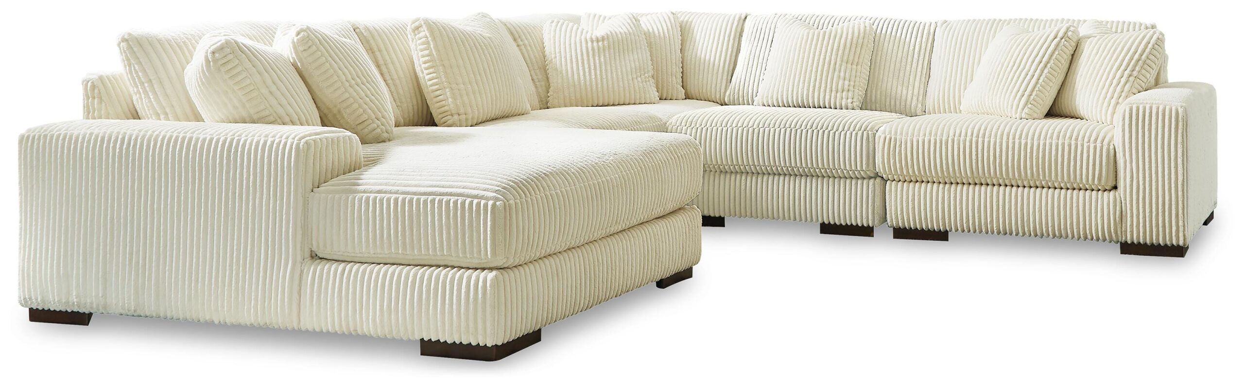 f3688131bb00afa5f9cd9826ce0d0172 Lindyn 5-Piece Sectional with Chaise - Image 1