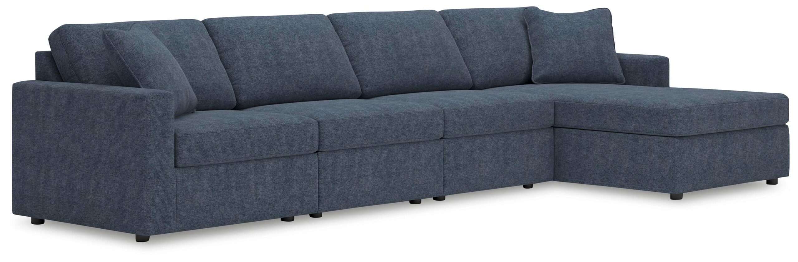 f39d59b5126ca95cf0ba71550d009a76 Modmax 4-Piece Sectional with Chaise - Image 1