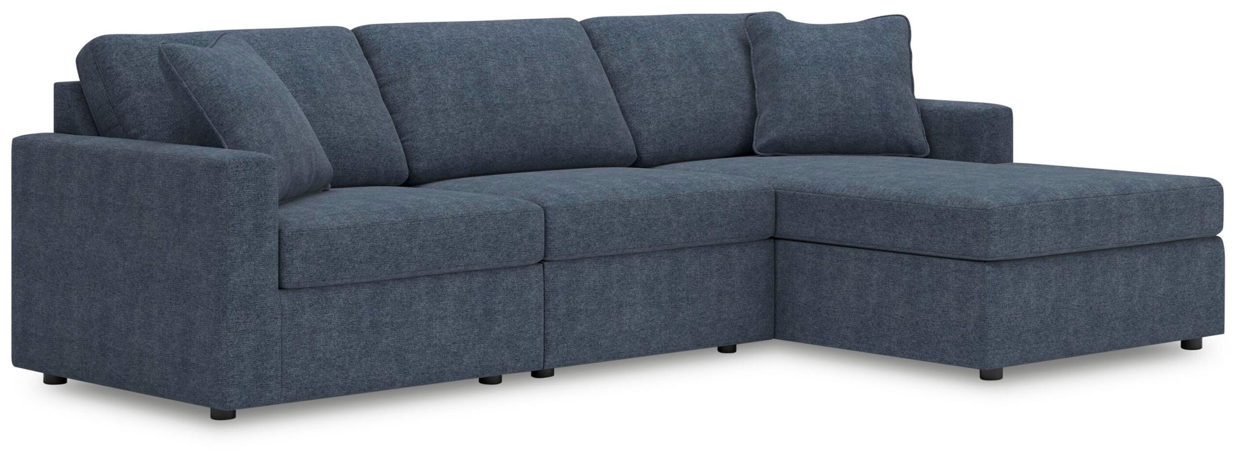 f3d43f5e4c00a7afea488f9b9f995a6f Modmax 3-Piece Sectional with Chaise - Image 1