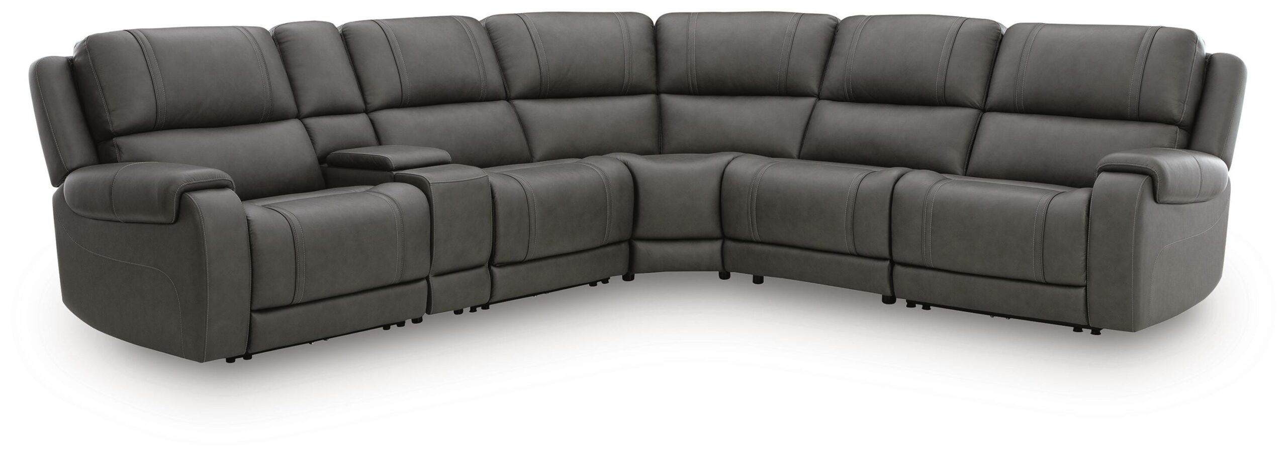 f6a045ea100b5caca47a2ddd62b5ee56 5Z - Pittson 6-Piece Power Reclining Sectional - Image 1