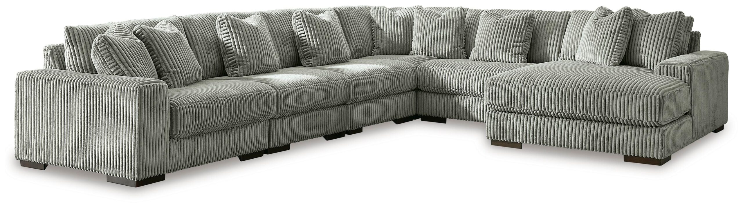 f8f8bbabca9906d1e910d3318e8cd95d Lindyn 6-Piece Sectional with Chaise - Image 1