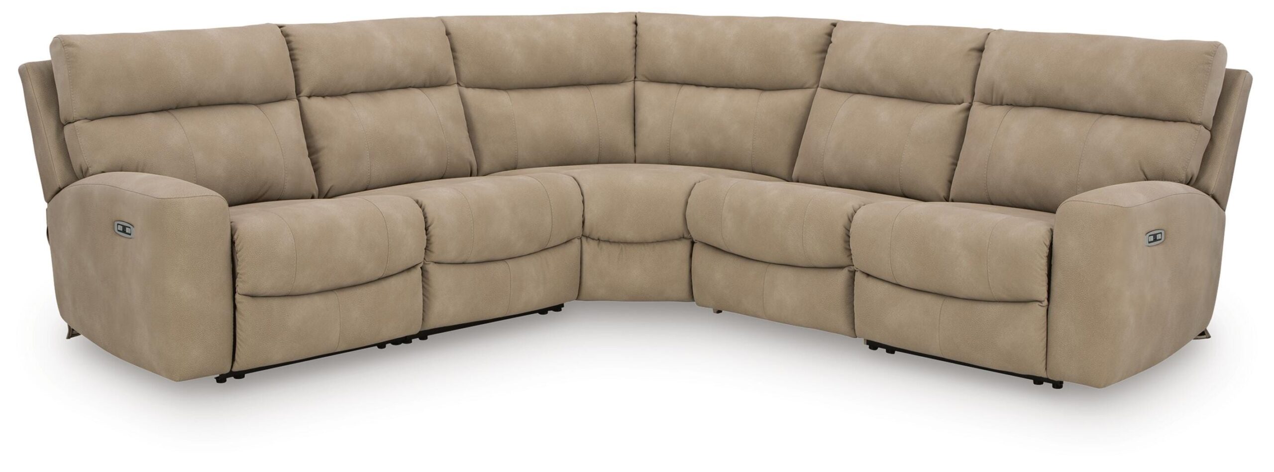 facaf8210c9b69d10e78cfd47b2f2727 Next-Gen Durapella 5-Piece Power Reclining Sectional - Image 1