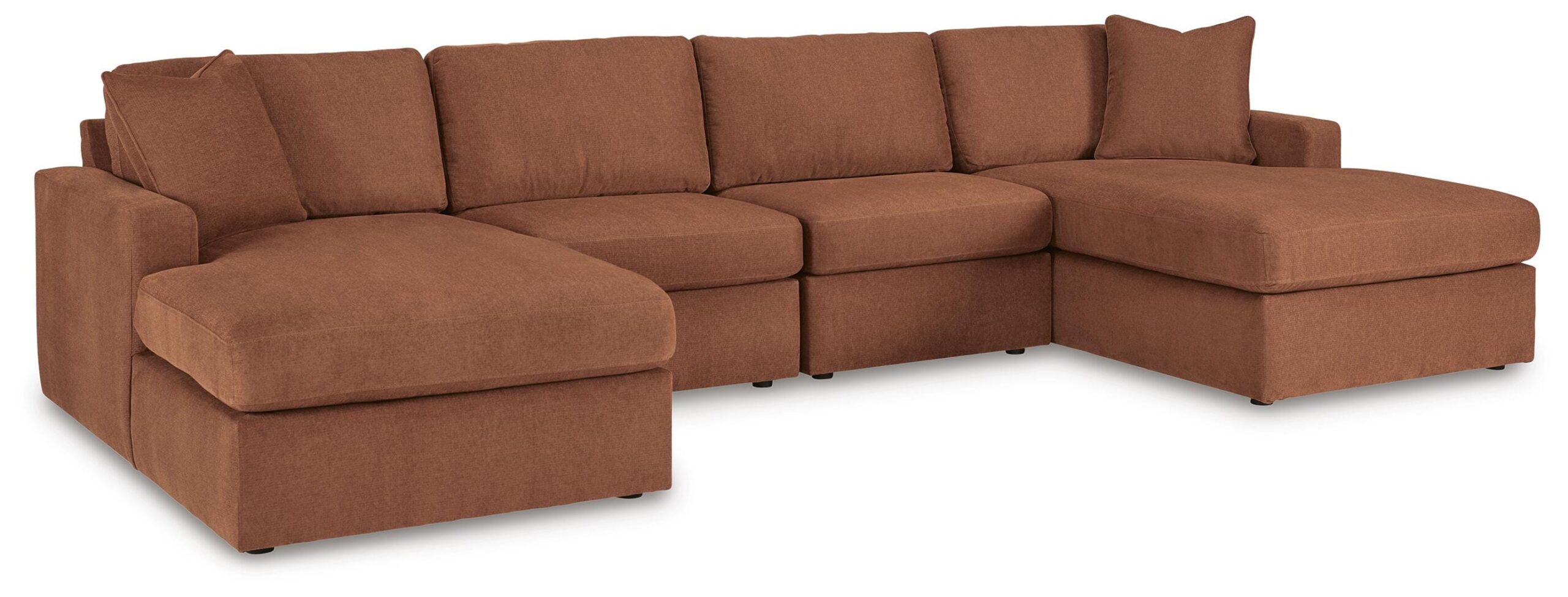 fb6974211dff5452eac034994c60a23f Modmax 4-Piece Sectional with Chaise - Image 1