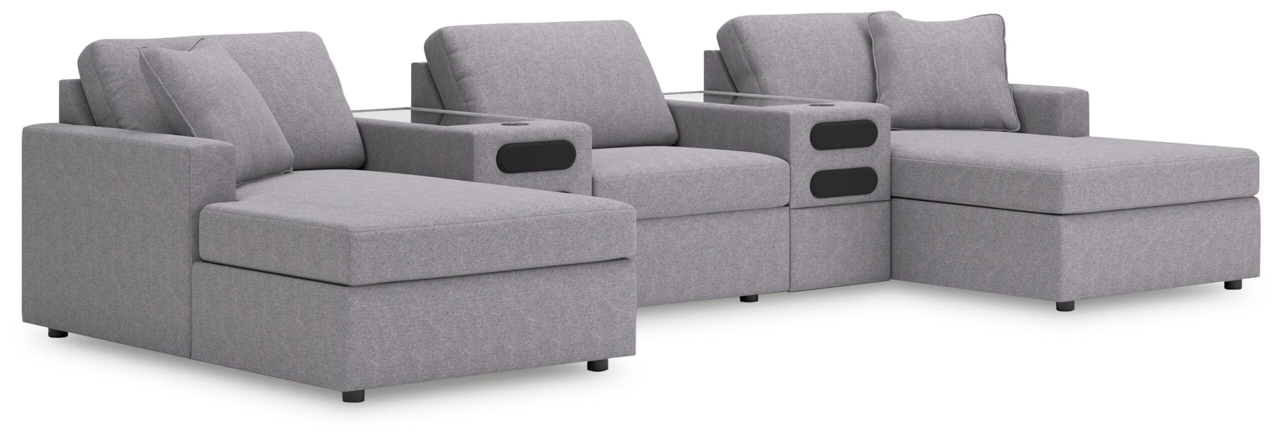 c64d6f395aa092320bcddc6672038aed Modmax 5-Piece Double Storage Chaise Sectional with Audio Consoles - Image 1